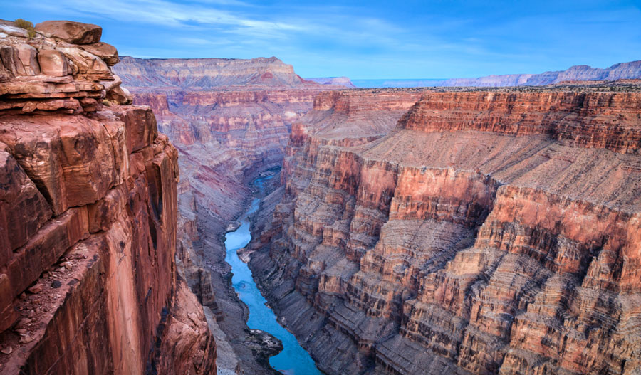 View of a river in Grand Canyon National Park