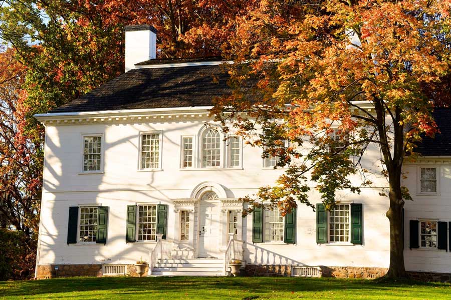 The house in Morristown National Historical Park