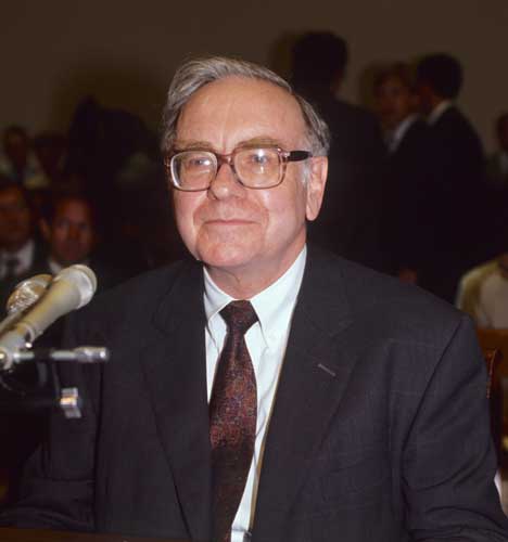 A photo of Warren Buffett