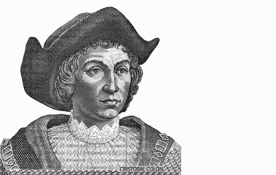 A portrait of Christopher Columbus