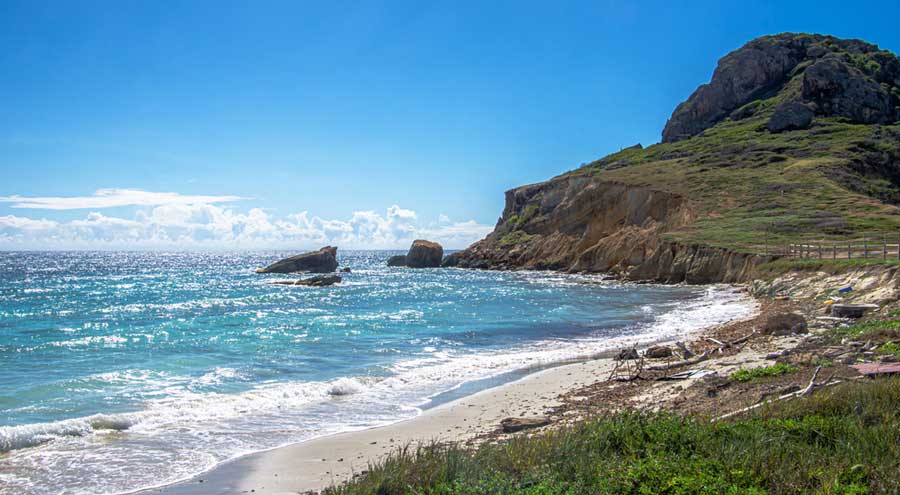 View from the Isla Caja de Muertos