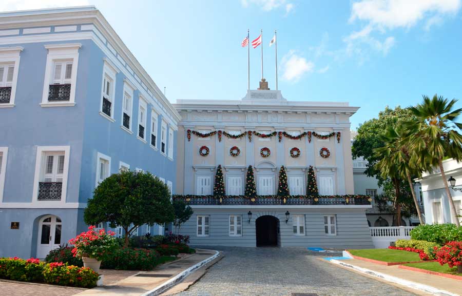 La Fortaleza building from the outside